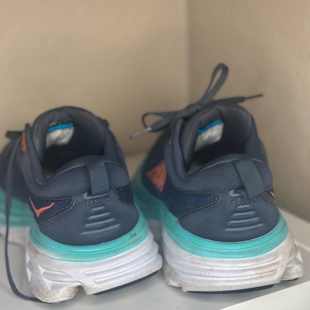 Hoka Bondi 8 Road Running women's 9.5 No Insoles - Picture 3 of 7
